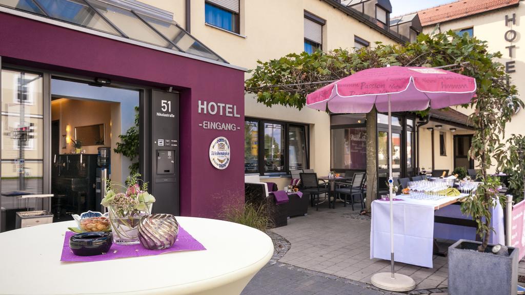 Hotel Restaurant Weihenstephaner Stuben 란츠후트 외부 사진