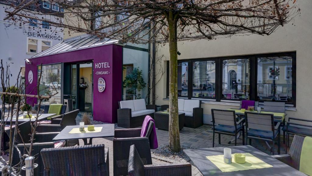 Hotel Restaurant Weihenstephaner Stuben 란츠후트 외부 사진